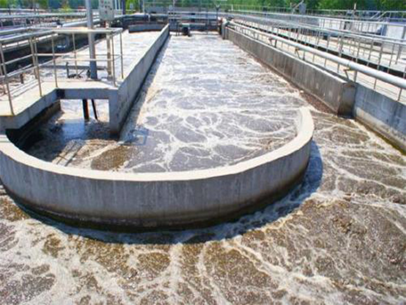 河南新建污水站勘查现场